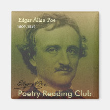 Edgar Allan Poe Refrigerator Magnets