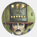 Edgar Allan Poe Round Stickers