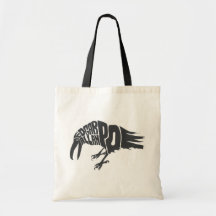 Edgar Allan Poe - The Raven Tote Bags