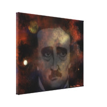 Edgar Allan Poe Toile Tendue Sur Châssis