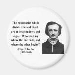 Edgar Allen Poe Quote 10b Fridge Magnets