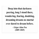 Edgar Allen Poe Quote 8a Post Cards