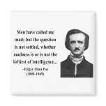 Edgar Allen Poe Quote 9b Refrigerator Magnet