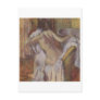 Edgar Degas - After Bath to Dry Wife nude 1896-98 Post Card