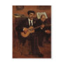 Edgar Degas  - Artist's Father 1871-72 Oil Canvas Postcards