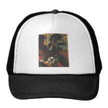 Edgar Degas - au chapeau de femme d'articles de mo Casquette