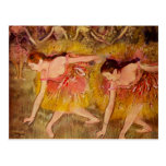 Edgar Degas Ballerina Postcard