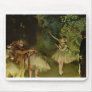 Edgar Degas - Ballet 1875 Dancer Dance girls tutu Mouse Pad