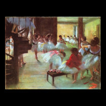 Edgar Degas - Ballet 1879-80 Shoe Stair Dancer Oil posters