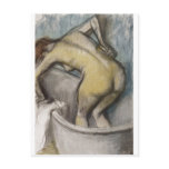 Edgar Degas - Bath Woman Supporting Back 1887