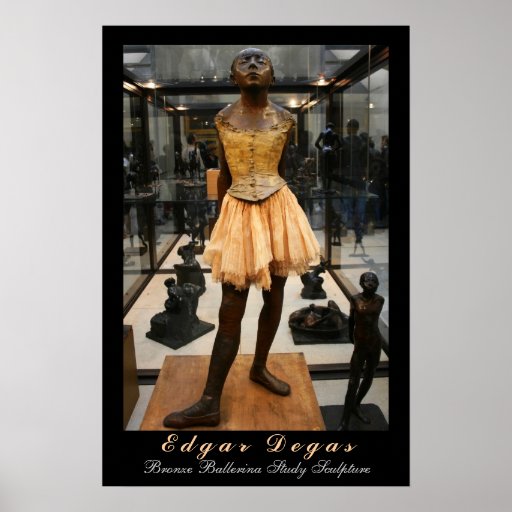 Edgar Degas: Bronze Ballerina Study Print