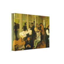 Edgar Degas - Cotton Exchange Canvas Print