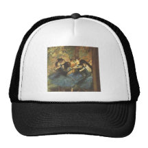 Edgar Degas - Dancer in Blue Ballet Ballerina Tutu Hats