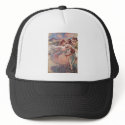 Edgar Degas - Dancer in Landscape 1897 Pink Girls hats