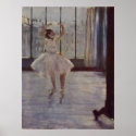 Edgar Degas - Dancer @ Photographer 1877-78 oil posters