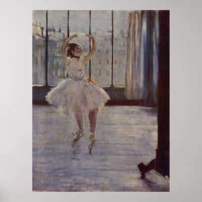 Edgar Degas - Dancer @ Photographer 1877-78 oil by inquester