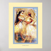 ~ Edgar Degas de danseurs classiques Affiches
