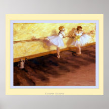 ~ Edgar Degas de danseurs classiques Affiches