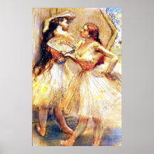 ~ Edgar Degas de danseurs classiques Poster