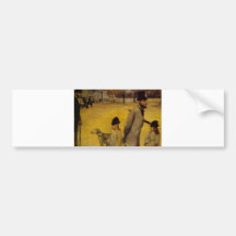 Edgar Degas - endroit de toile d'huile de Concorde Autocollant Pour Voiture