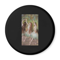 Edgar Degas Green Dancers Magnets