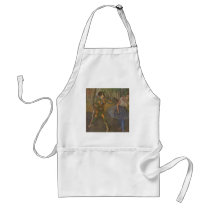 Edgar Degas - Harlequin & Colombine 1884 Apron