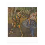 Edgar Degas - Harlequin & Colombine 1884 Post Card