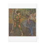 Edgar Degas - Harlequin & Colombine 1884 Post Card