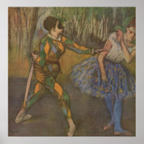 Edgar Degas - Harlequin & Colombine 1884