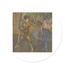 Edgar Degas - Harlequin & Colombine 1884