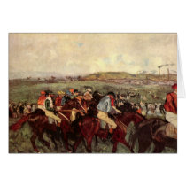 Edgar Degas - Mens riders before the start cards
