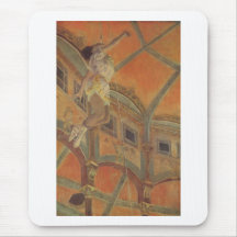 Edgar Degas - Ms Lala Circus Fernando 1879 trapeze Mousepads