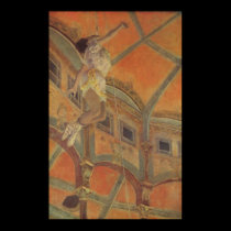 Edgar Degas - Ms Lala Circus Fernando 1879 trapeze posters