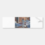 Edgar Degas - nudité de pastel de la toilette 1885 Autocollant Pour Voiture