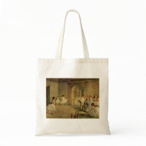 Edgar Degas - Opera Ballet Hall Rue Peletier 1872 Tote Bag