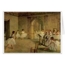 Edgar Degas - Opera Ballet Hall Rue Peletier 1872