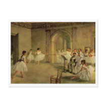 Edgar Degas - Opera Ballet Hall Rue Peletier 1872