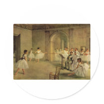 Edgar Degas - Opera Ballet Hall Rue Peletier 1872