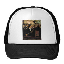 Edgar Degas - Orcchestra de la clarinette 1870 d'o Casquette