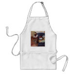 Edgar Degas - Portrait Diego Martelli 1879 Man Sit Aprons