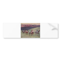Edgar Degas - Race Horses Training 1894 racehorses