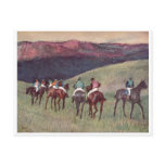 Edgar Degas - Race Horses Training 1894 racehorses Post Cards