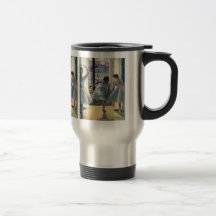 Edgar Degas - Three dancers in a practice room Mugs
