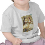 Edgar Degas Two dancer Women Fan Dress Bow Tutu Tshirts