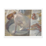 Edgar Degas - Woman Tub Washing Back 1886 nude