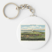 Edgartown Lighthouse Martha's Vineyard c1925 Key Chains