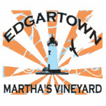 Edgartown MA - Lighthouse Design. Photo Cutouts