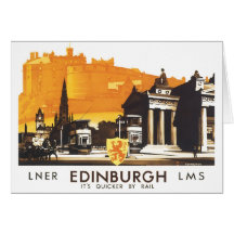 Edimbourg LNER Cartes