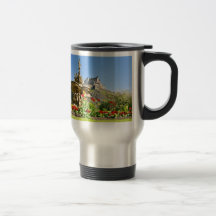 Edinburgh Castle and Ross Fountain Mug
