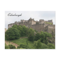 edinburgh castle far post cards